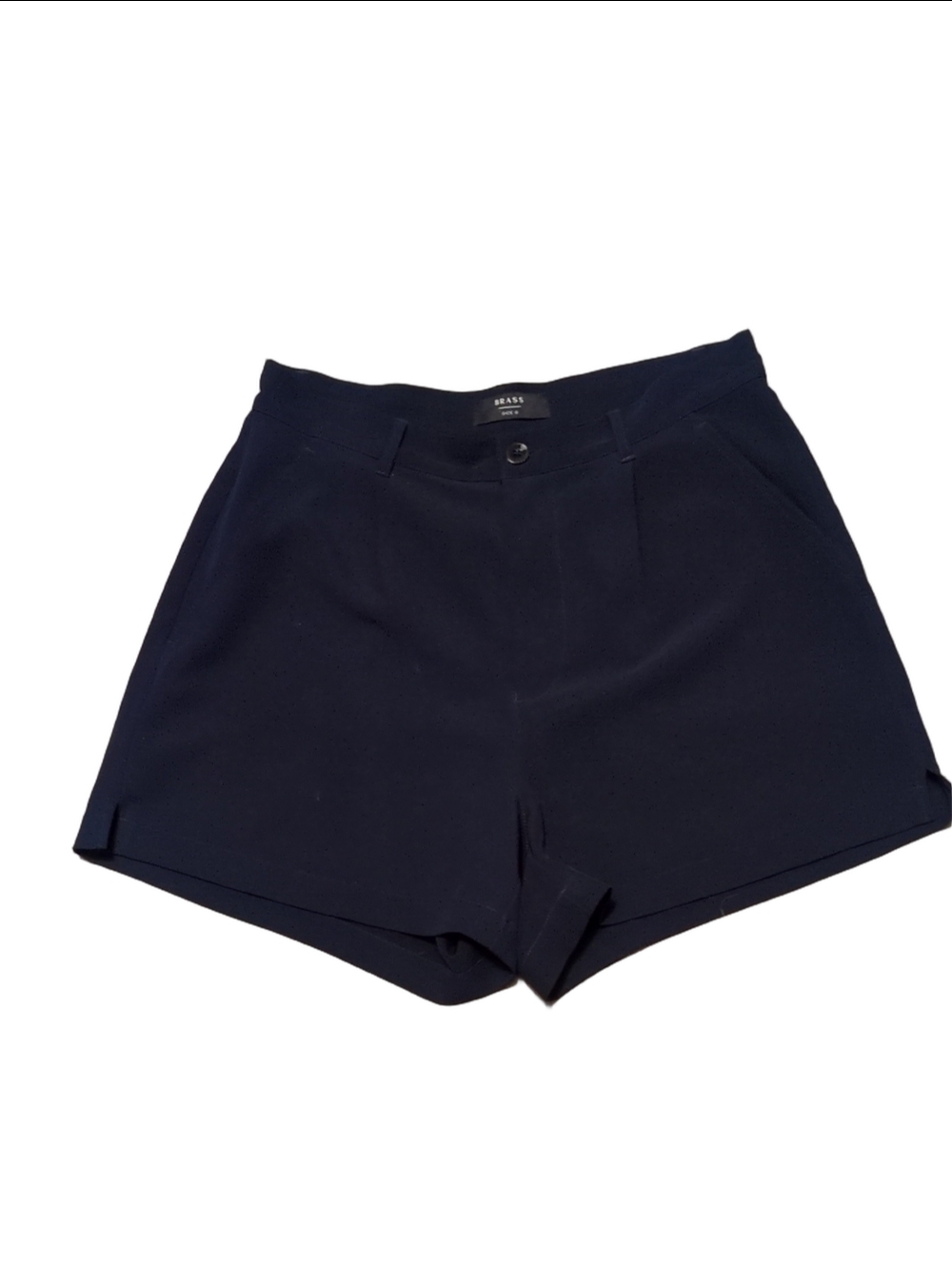 Brass Navy Blue Shorts Size 8